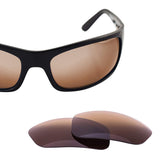 Replacement Lenses for Maui Jim PEAHI - Multiple Color Options
