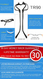 Men's Polarized Sunglasses Sports Glasses for Cycling Fishing Golf TR90 Superlight Frame