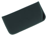 Faux Leather Eyeglass Slip Case In Navy, Gray, Black, Burgundy, And Hunter Green