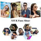 Sunglasses for Men Aviator Polarized Driving Glasses Dark Lenses