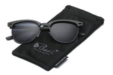 Semi Rimless Retro Polarized Sunglasses Women Men Brand Sun Glasses