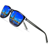 Polarized Aluminum Legs Sunglasses Vintage Sun Glasses For Men/Women A387