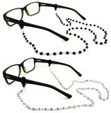 Czech Beads & Chains, Eyeglass Retainer, Assortment(1), 2pk mix, w/Cloth & Screwdriver