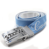 Fashion Reversible Golf Web Belt with Stainless Steel Buckle