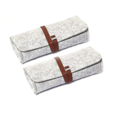 Felt Eyeglass Case,2 Pack Sunglasses Pouch