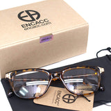 Classic Horn Rim Nerd Square Eyeglasses Spectacles Geek Clear Lens Rectangle Glasses