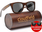 Wood Sunglasses Polarized for Men and Women - Bamboo Wooden Wayfarer Style