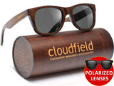 Wood Sunglasses Polarized for Men and Women - Bamboo Wooden Wayfarer Style