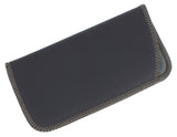 Faux Leather Eyeglass Slip Case In Navy, Gray, Black, Burgundy, And Hunter Green