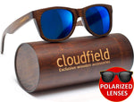 Wood Sunglasses Polarized for Men and Women - Bamboo Wooden Wayfarer Style