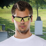 Polarized Sports Sunglasses 100% UV Protection Outdoor Cycling Sunglasses for Driving, Running, Fishing, Golf and Sports