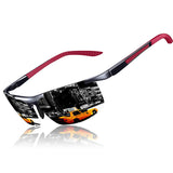 Mens Polarized Sunglasses for Driving Golf Al-Mg Metal Frame UV400