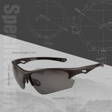 Polarized Sports Sunglasses for Men & Women: Cycling & Fishing  - Rainier