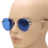 Small Round Vintage Retro Mirror Lenses Classic Sunglasses for Men and Women