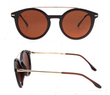 Retro Round Polarized Sunglasses for Women Men New Style Fashion Metal Frame pk1015