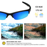 Anti-salt Polarized Replacement Lenses for Oakley Bottle Rocket