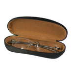 Hard Sell Glasses Case with Soft Inside - Premium Quality Clamshell Case -