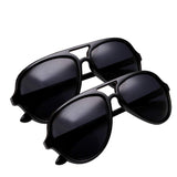 Polarized Aviator Sunglasses for Men with Plastic Frame
