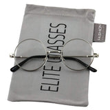 Round Circle Full Metal Frame Sunglasses for Women and Men Colorful Tinted Oceanic Lens John Lennon Glasses
