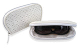 Slip in eyeglasses pouch & reader pouch small medium & large frames w/cloth