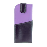 RB106 Soft Leather Eye Glasses Pouch / Sunglasses Case Holder