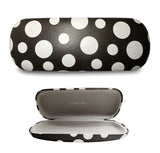 Eyeglasses Hard Case Polka Dot Printed Clamshell Cover Protective Holder