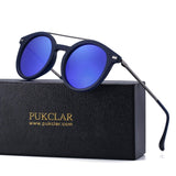 Retro Round Polarized Sunglasses for Women Men New Style Fashion Metal Frame pk1015