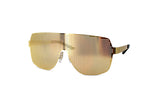 Unisex Pinhole Oversized Metal Flat Faced Fashionable Aviator Glasses