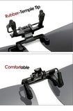 Polarized Clip-on Flip Up Rimless Sunglasses for Prescription Glasses