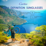 Sport Sunglasses -  Polarized Sunglasses for Men Women Cycling Sunglasses