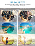 Polarized Sunglasses for Women MenVintage Round Sunglasses with Case100% UV400 Protection