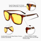 Night Vision HD Driving Glasses Mens Polarized Anti-Glare Eyewear B2293