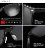 Wayfarer Polarized Sunglasses UV Protection Sports Floating Cycling TM