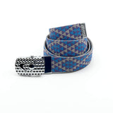Fashion Reversible Golf Web Belt with Stainless Steel Buckle