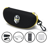 Semi Hard EVA Large Glasses Case with Hanging Hook 5 IN 1 Set for Sports Sunglasses
