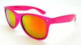Lightweight Mens & Womens Retro Wayfarer Sunglasses w/FREE Microfiber Pouch