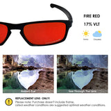 Anti-salt Polarized Replacement Lenses for Oakley Sliver