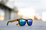 100% Bamboo Wood Wayfarer Sunglasses| Light, Strong & Eco-friendly|POLARIZED Unisex Multiple Colors