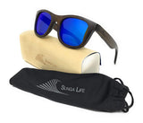 Polarized & Floating Wayfarer Style Bamboo Wood Sunglasses | Loudmouth Patriot