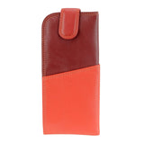 RB106 Soft Leather Eye Glasses Pouch / Sunglasses Case Holder