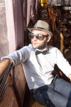 Wood sunglasses Hand-made From Sandalwood 100% UV400 Polarized Lens