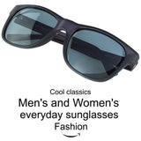 Classic Wayfarer Style Polarized Acetate Sunglasses for Men and Women 2145
