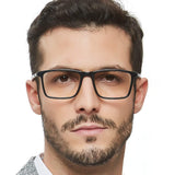 Optical Eyewear Non-prescription Eyeglasses Frame with Clear Lenses ATENE