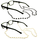 Czech Beads & Chains, Eyeglass Retainer, Assortment(1), 2pk mix, w/Cloth & Screwdriver