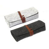 Felt Eyeglass Case,2 Pack Sunglasses Pouch