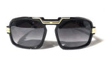 2 pack Extra Large Aviator Shield Sunglasses Mens Fashion Designer Flat Top