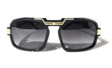 2 pack Extra Large Aviator Shield Sunglasses Mens Fashion Designer Flat Top