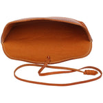 Unisex Handmade Vegetable Tanned Leather Hard Eyeglass Case Sunglasses Holder