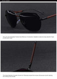 Men's Polarized Aviation Sunglasses Classic Driver Sun glasses S8718
