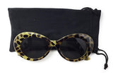 Clout Goggles Bold Oval Retro Mod Vintage Kurt Cobain Glasses-Sunglasses for Men or Women